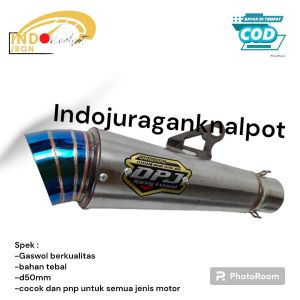 Knalpot DPJ CORBLUE Suara Ngker2 sarangan setengah