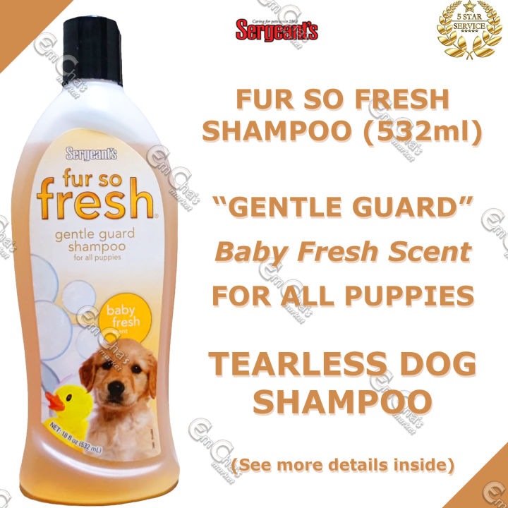 Sergeant’s Fur-So-Fresh Dog Shampoo For Odor Control - Eliminates Skunk & Strong Smells, Fresh Fruity Scent, 18oz - View #8