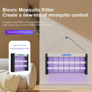 SAMSUNG Eco-Friendly Electronic Insecticide Device Mosquito Lamok Fly Insect Trap Killer Bug Zapper Restaurant/Hotel/Household UV Lamp 4/6/15/30W