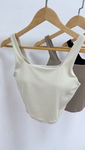 Lulu cổ Lulu vuông Lulu thể thao cinched Bodycon Lulu khoác Yoga phụ nữ push-up vẻ đẹp trở lại Lulu ngực tập luyện