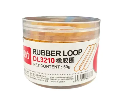 DL Durable Elastic Rubber loop Rubber Band (Yellow/Colored)