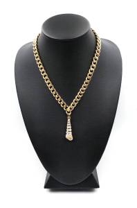 **ลดสุดๆ** สร้อย สร้อยคอ สร้อยคอแฟชั่น สร้อยคอจี้หอยยาว ความยาวสร้อย17นิ้ว สินค้าสวย งานดี สินค้ายอดนิยม