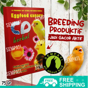 SEMPATI Pakan Burung Kenari Lovebird Cd Herbal Eggfood PCDHPIR