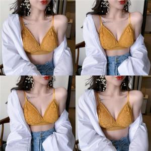 Áo ngực Bralette ren mềm có mút lót cotton siêu mát - không gọng - Bra ren ko gọng kiểu Pháp BRA05