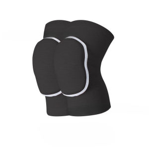 1 Pair Sports Knee Pads Elastic Thickened Sponge Dance Knee Pads Gym Yoga Training Protective Gear Breathable