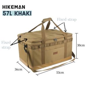 HIKEMAN 57L/36L Camping Outdoor Storage Bag Anti Collision Waterproof Large Capacity Outdoor Bag Hiking Bag