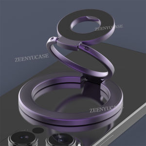 For Double Sided Magnetic Phone Ring Holder Portable Folding Cellphone Stand Accessory Grip Bracket Support For iPhone
