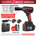 Impek Pembuka Baut Motor Impact Wrench Cordless High Torsi Brushless Impact Baterai 21V/Impact Full Set Murah/Bor Impact Pembuka Baut/Impek Pembuka Baut Mobil/Impek Murah Promo/Impack Murah Berkualitas Impact Wrench Multi Fungsi Mesin Bor Cordless. 