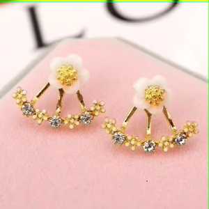 XM - Anting Bunga Mutiara Tusuk Cantik dan Elegan Anting Tusuk Fashion Wanita