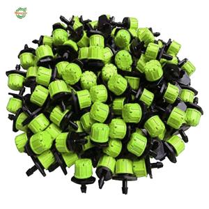 500Pcs 1/4 Inch Adjustable Drip Irrigation Emitters Drip Irrigation Sprinklers Micro Drip Irrigation Sprinklers[Winnereco World]