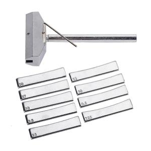 Guitar Bass Fingerboard Fret Press Caul & Radian Fret Inserts Luthiers Tool with Wrench Guitar Repair Accessory