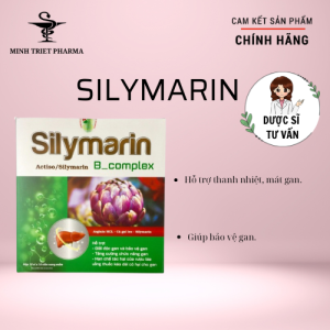 SILYMARIN B COMPLEX - Giúp mát gan lợi mật tăng cường chức năng gan.