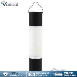 LED Camping Lantern USB Rechargeable Retractable Torch Light for Camping Hiking