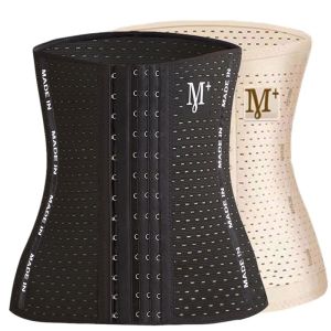 JHHB Slimming Body Shaper Belt Women Waist Trainer Hooks Corset 6 Breastplate Tummy Control Trimmer Shapewear