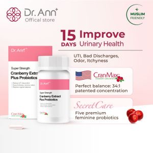 DrAnn Cranberry Probiotics 30s Cranberry Probiotics Help Cleanse & Protect Urinary Tract Health