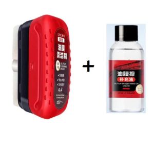 Glass oil film cleaning brush/Car Glass Oil Film Cleaning Wipes/ Glass Stain Remover/Auto Glass bursh/One Wipe For Glass