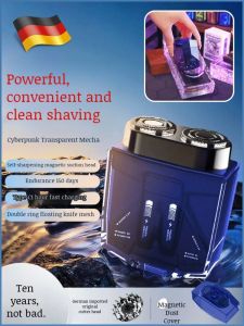 Shaver Small Razor Twin Engine Easy No Whiskers No Skin Damage Durable Kangjia Easy to Disassemble