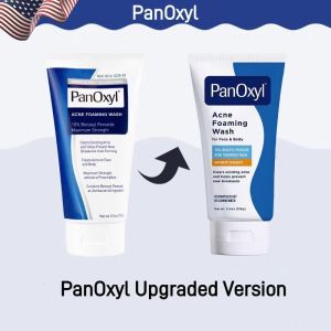PanOxyl Acne Foaming Wash 10% Benzoyl Peroxide Maximum Strength 156g Upgraded Version