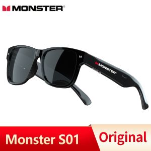 Kính mát thông minh Monster S01 Bluetooth 5.0 Phong Cách khử tiếng ồn Nhỏ gọn tiện lợi nghe nhạc và đàm thoại