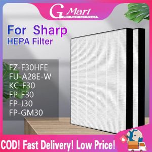 1Pcs HEPA Filter Replacement for Sharp FZ-F30HFE Air Purifier Accessory Durable Dust Filter HEPA-Sharp