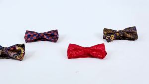 Mens Formal Double Layer Bow Tie Groom Wedding Best Man British Korean Style Metal Bow Tie Trendy Bow Tie Wholesale #