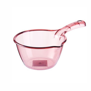 【Multipurpose】Shatter Proof Water Dipper Transparent Wash Basin Bucket Bathroom Shower Accessories Kitchen Plastic Ladle