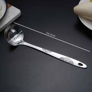 Irus Centong / Centong Sayur Stainless / Centong Tebal Motif