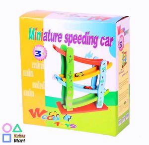 Educational Wooden car slider (Mainan kayu gelangsar kereta) 益智木车滑板