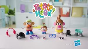 Potato Head Create Your Family Set with 44 Parts and Pieces Creative Toddler and Preschool Toys for 2 Year Old Girls and Boys and Up (Exclusive)