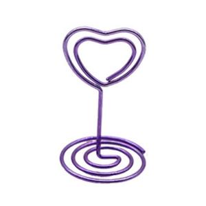 10Pcs 1.9Inch Place Holders Wire Table Number Holders Picture Memos Clip for Photo Signs Memos Notes Wedding