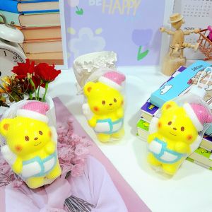 Mainan Squishy Butter Bear Super Cute Lucu Favorit Anak Terlaris / Mainan Pencet Squishy Beruang Kuning Ready 5 Variant Imut Unik Kualitas Premium Bisa Grosir dan COD Harga Termurah