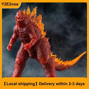 【Local shipping】 Godzilla X Kong : The New Empire New Colors Action Anime Figure Titan Godzilla 22cm Soft Glue Monster Doll Model Ornaments Toys