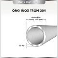 Ống Inox Tròn 304 phi 12.7 , Độ dày 1.0 , Dài 1m/1m2/1m5. 
