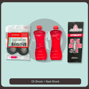 Seal Shock Depan Beat FI Dan Seal Abu Set Oli Shock Jumbo PNP Motor Honda Beat Karbu Beat FI Scoopy Vario Grand Supra