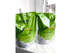 Bremod 2in1 Rebonding Milk (A&B) 1250ml BR-T010 make hair soft and smooth repairs hair