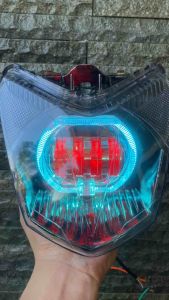 LAMPU DEPAN HONDA BLADE OLD BILED LED PROJIE SUPER TERANG