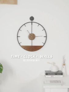 Creative Wall Clock Home Decor Clocks Wall Moderm Luxury  Wall-Mounted New Homehold Simple Internet Celebrity Clock Decoration Minimalist Nordic Modern Clocks Wall Moderm Luxury