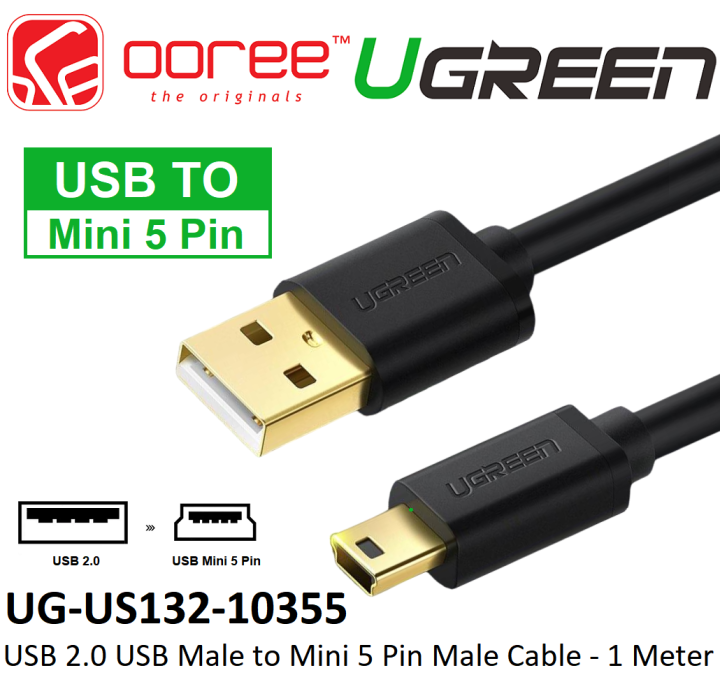 Ugreen Usb Usb A Male To Mini Usb Cable Mini Pin Male Cable Converter Meter Meter