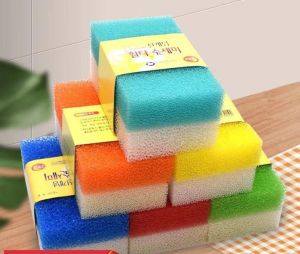 Loofah Kitchen dish washing sponge highly absorble and remove oil stain effectivly