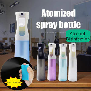300ML Mist Spray Bottle Portable Clear Matte Color Refillable Travel Container Bottles