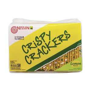 Nissin Crispy Crackers  Kemasan kaleng 250g