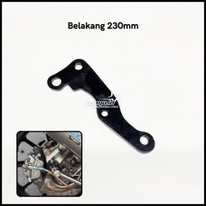 Breket bracket kaliper nissin 2 piston nmax new old / aerox 230 260mm bracket cakram nmax / aerox