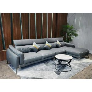 Sofa Góc L SMARTHOMES Bọc Da Cao Cấp Phong Cách Bắc Âu Hiện Đại Cho Mọi Không Gian