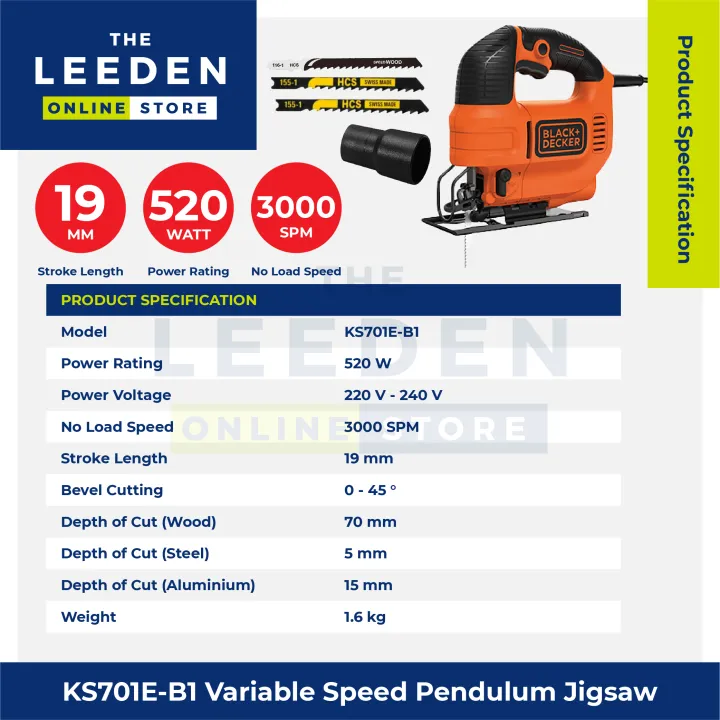 BLACK%20&%20DECKER%20KS701E-B1%20Variable%20Speed%20Jig%20Saw%20520W%20by%20Leeden%20Online%20Store%20-%20Image%205