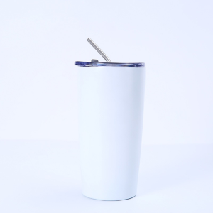 20oz 304 Stainless Steel Straw Insulation Cup Travel Tumbler Double Layer Vacuum Coffee Mug Sport Large Capacit Water Bottle