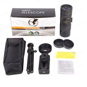 18X ZOOM LENS Universal 18x25 Monocular Zoom HD Cell Phone Mobile Lens Universal 18X Optical Zoom Lens With Tripod For Phone 18x25单筒变焦高清手机镜头