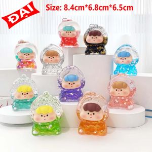 (SIZE ĐẠI) Túi mù Charm Nước Phát Sáng Tự Xé Labubu Thỏ Moi Skullpanda Babycry Kim Tuyến Phát Sáng