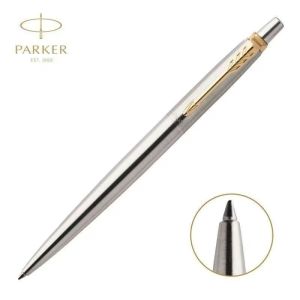 Customized Pen Ink Pen PARKER Choate Steel Rod Gold Luxury Clip Push Simple gel Pen Ball Pen Student Examination Including gift box (Free carving)