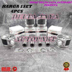 SEHER PISTON KOMPLIT ASSY STD STANDAR MITSUBISHI TRITON 2.5 NEW HDX 1110C313 316 1SET 4PCS