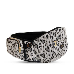 SUNVENO Baby Hip Seat Carrier Waist Stool with Adjustable Extended Waistband Non-Slip Hip Seat Surface for 3-36months Newborns & Toddlers Leopard Print